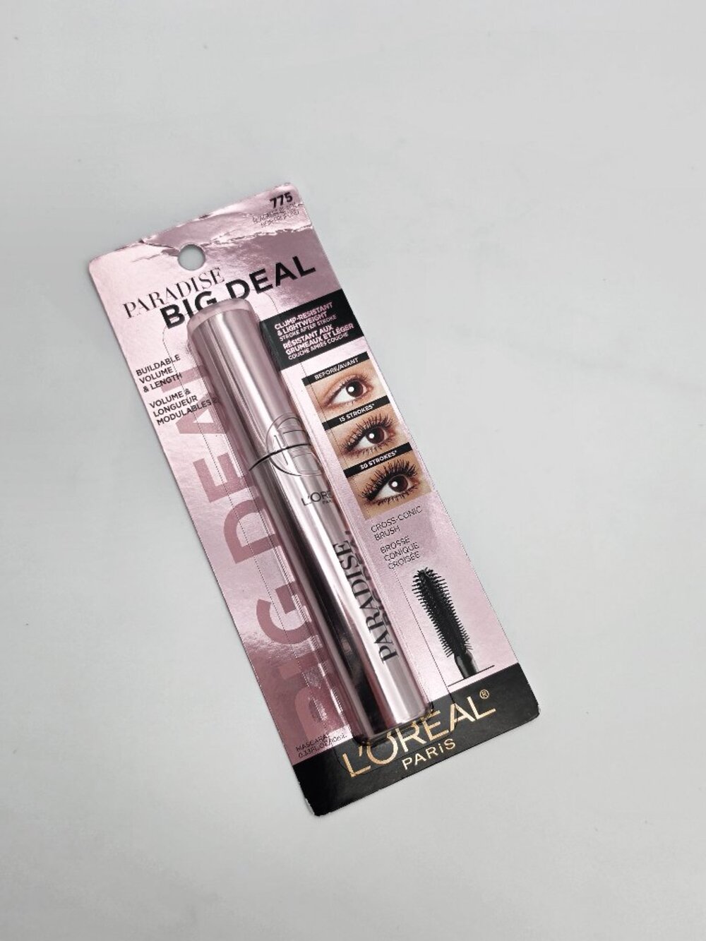 L’Oréal Paris Paradise Big Deal Mascara 775 Blackest Black New